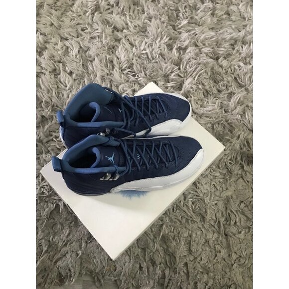 AIR‎ Jordan 12 Retro Indigo Size 7Y - Picture 10 of 10